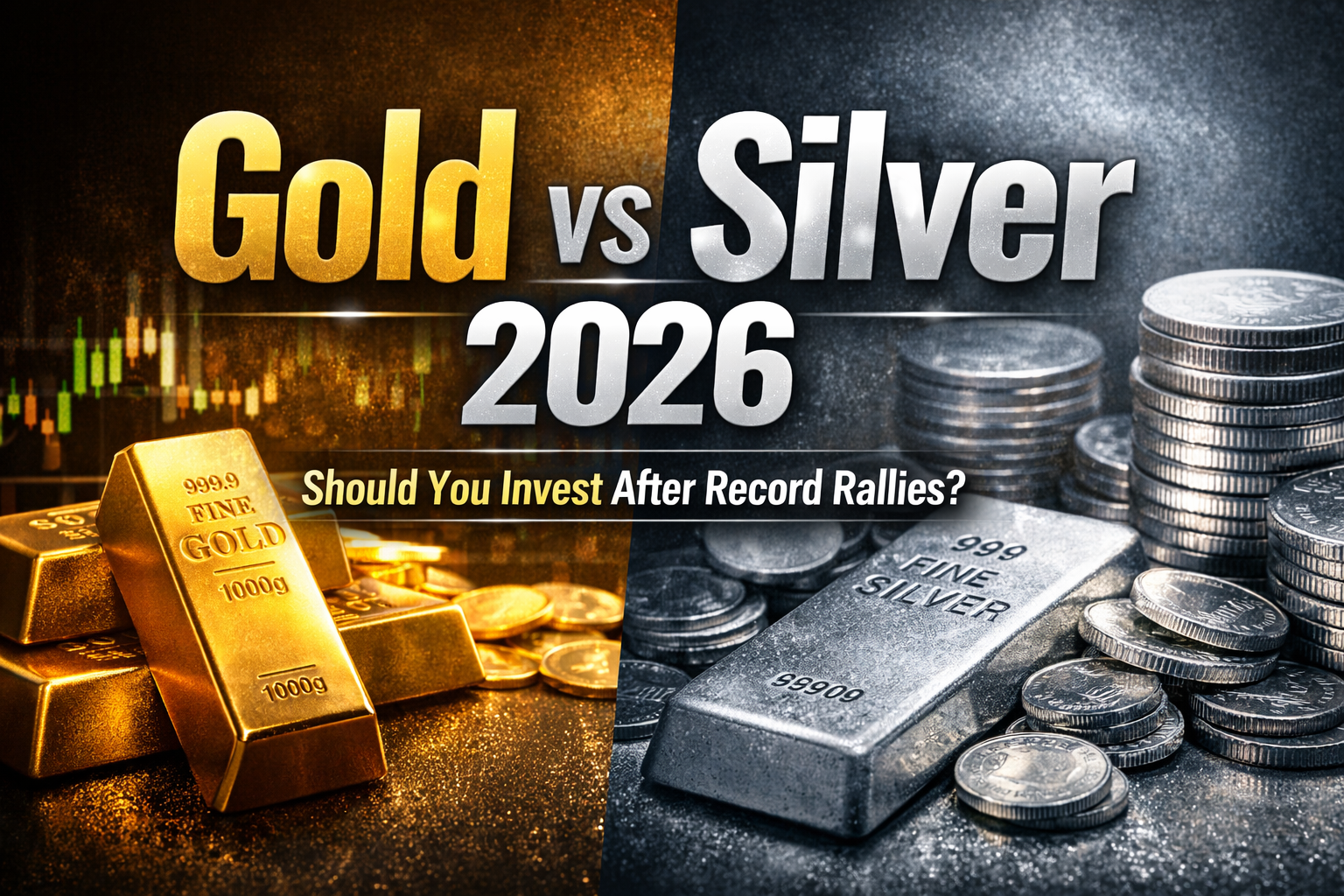 Gold vs Silver in 2026: Should You Buy After Record Rallies? - Finance ...